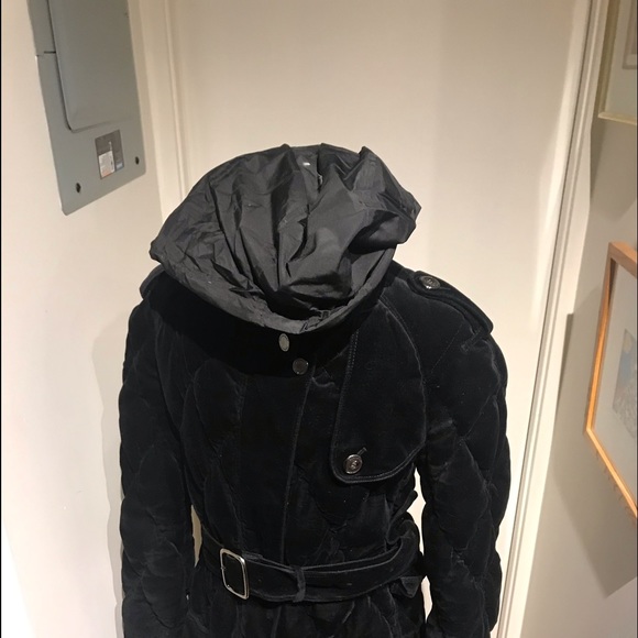 🔥sold 🔥Burberry velvet duck down puffer - small (as is) - Picture 7 of 17